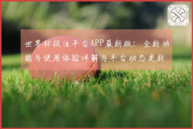 世界杯投注平台APP最新版:全新功能与使用体验详解与平台动态更新