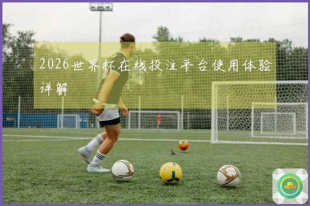 2026世界杯在线投注平台使用体验详解