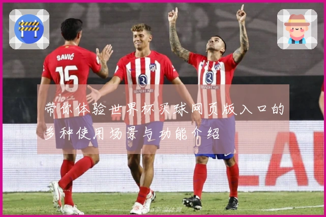 带你体验世界杯买球网页版入口的多种使用场景与功能介绍