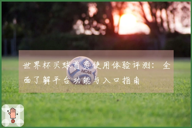 世界杯买球首页使用体验评测：全面了解平台功能与入口指南